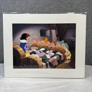 Walt Disney Authentic Snow White & The Seven Dwarfs Commemorative Lithograph